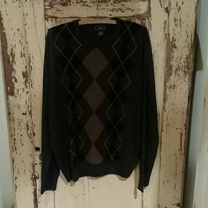 Men's Docker's plaid sweater L